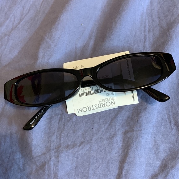 BP. Nordstrom Slim Plastic Sunglasses in Pink - 54mm - Picture 9 of 11